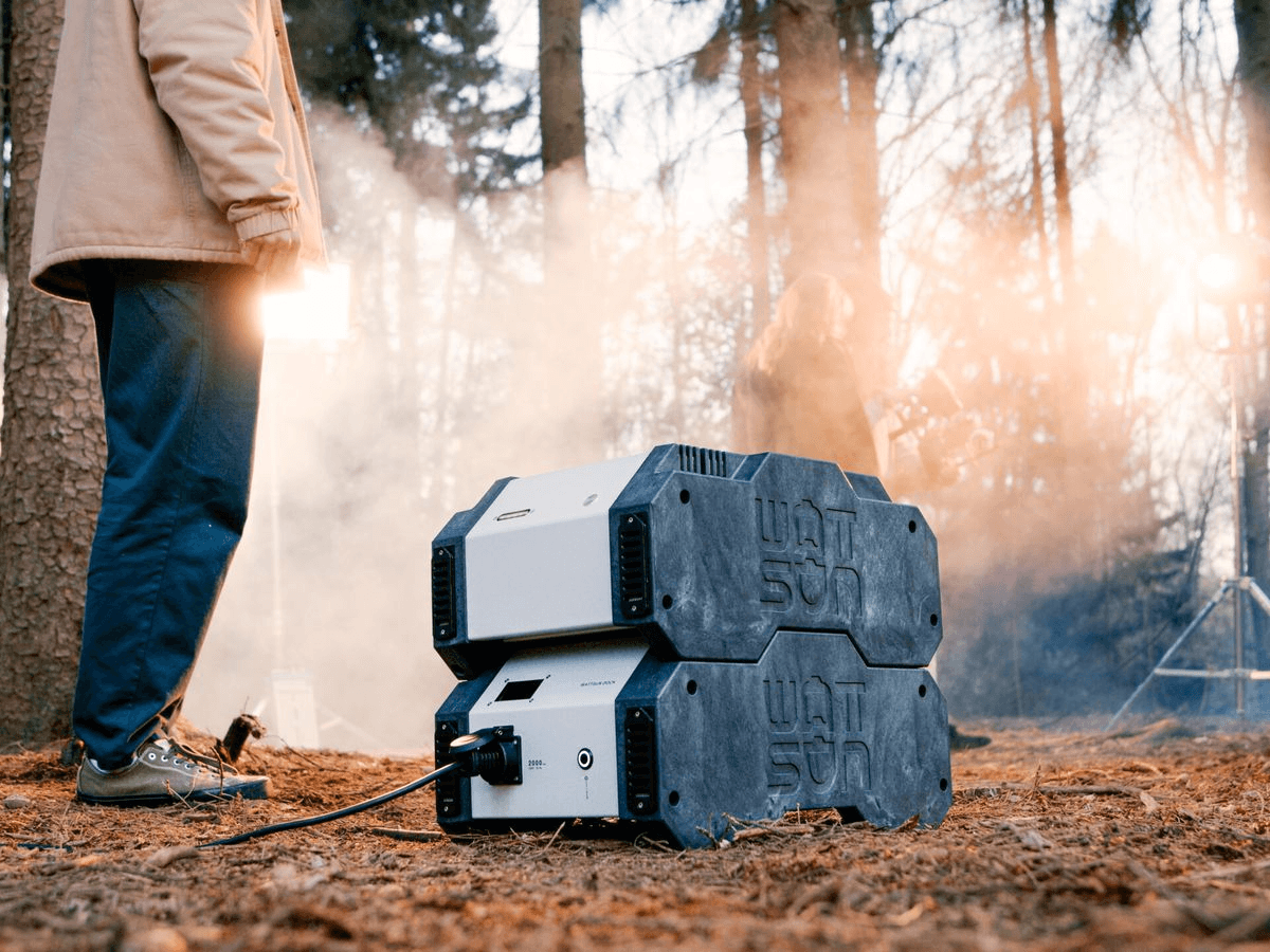 Draagbare accu huren